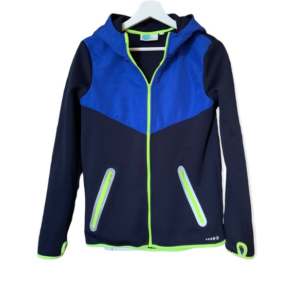 Boden Other - Boden Boys Active Zip Up Blue Hoodie Size Size 13-14 Y
